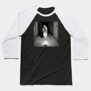 The Lady Draws Near Baseball T-Shirt